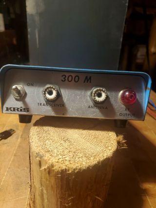 Kris 300m Cb Linear Amplifier /working Vintage Tube