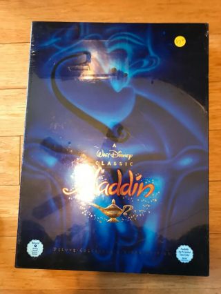 Aladdin Deluxe Video Edition Box Set Vhs Disney Classic