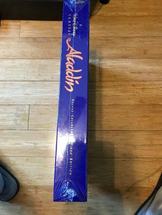 Aladdin Deluxe Video Edition Box Set VHS Disney Classic 2