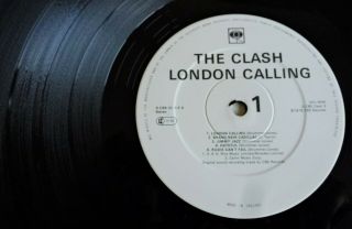 RARE & THE CLASH LONDON CALLING 1979 CBS UK 2xLPs INSERTS CLASSIC PUNK 2