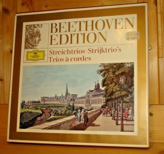 Beethoven Edition Vol.  5 The String Trios Trio Italiano D´archi Dgg 3 Lp Box