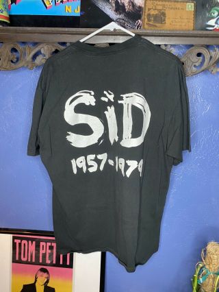 Vintage Sid Vicious T Shirt Trubute 1990s Mens XL Man 90s Vtg Sex Pistols 4