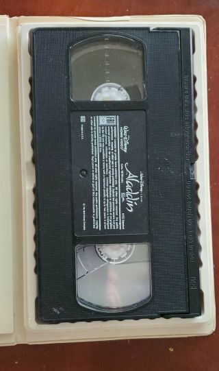 Rare vintage Walt Disney ' s Aladdin Black Diamond Classic VHS 1662 4