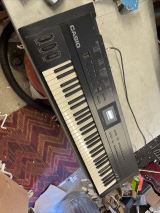 Rare Casio Vz - 1 Professional Synthesizer Vintage Keyboard -