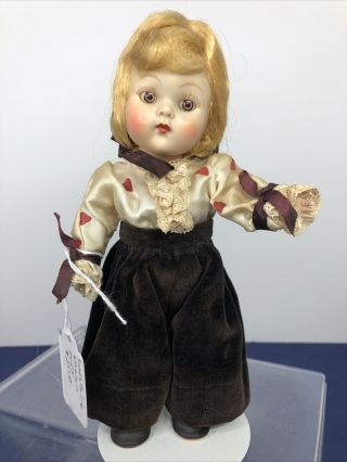 7” Vintage Vogue Ginny Doll Strung Frolicking Fable Tv Hostess 1951 A