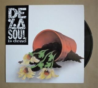 De La Soul Is Dead 33rpm 12 " Vinyl Lp Big Life Uk Press 1991 Vg / Vg