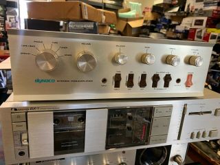 Vintage Dynaco Pat - 4 Stereo Preamplifier Great Factory Wired