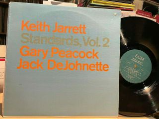 Ecm Lp 25023 - 1 - E: Keith Jarrett ‎– Standards Vol 2 - Peacock,  Dejohnette 1985 Us