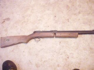 Vintage Benjamin Modle 342.  22 Bolt Action Pump Air Rifle - Walnut Stock Part Of