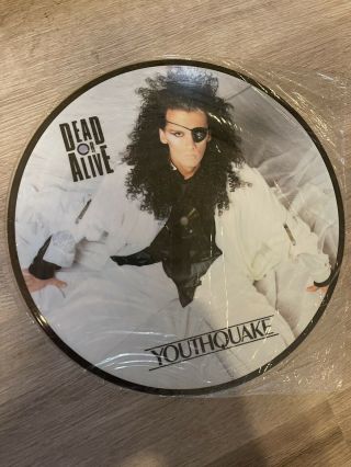 Dead Or Alive/pete Burns Japanese Promo Picture Disc Rare Youthquake 12”