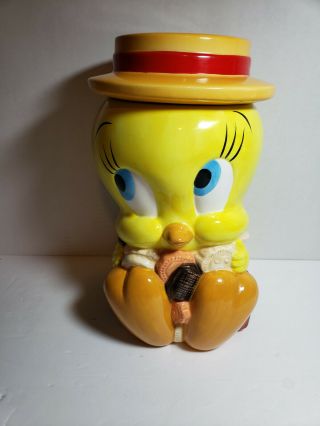 Vintage Tweety Bird Looney Tunes Cookie Jar By Gibson 1997 Warner Brothers