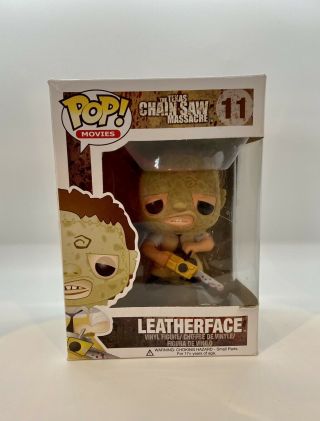 The Texas Chainsaw Massacre Leatherface Funko Pop 11 Box Not