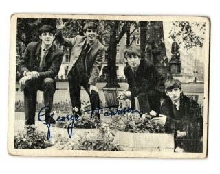 O - Pee - Chee Beatles 1964 1st Series B&w 1 George Harrison