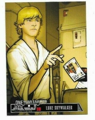 2013 Star Wars Illustrated: A Hope One Year Earlier Insert 1 - 18