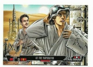 2013 Star Wars Illustrated: A Hope Complete Base Set 1 - 100