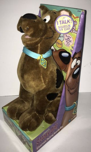 Cartoon Network Talking Scooby Doo Plush 14 