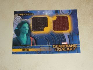 2014 Upper Deck Guardians Of The Galaxy Cosmic Strings Dual Jersey Gamora