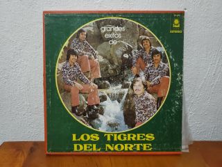 Grandes Exitos De Los Tigres Del Norte 3 Lp Vinyl Record Fama An 302