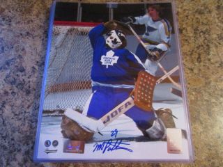 Mike Palmateer Signed 8x10 Glossy Photo Toronto Maple Leafs (a)