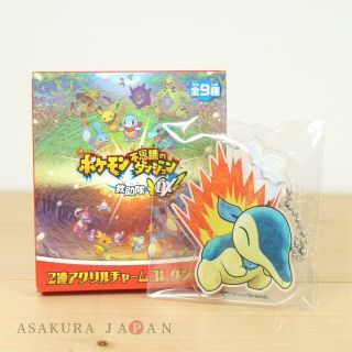 Pokemon Center Mystery Dungeon Rescue Team Dx Acrylic Key Chain A 3 Cyndaquil