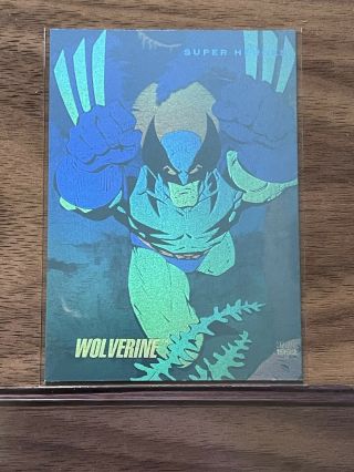 1992 Impel Marvel Universe Series 3 Trading Card Wolverine Hologram H - 3 Fresh