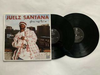Juelz Santana - From Me To U Vinyl 2003 Rare W/ Insert Diplomats Dipset