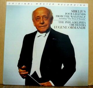 Sibelius - Four Legends - Ormandy (philadelphia) - Mfsl Audiophile Lp Japan