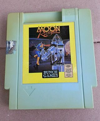 Moon Ranger (nintendo Nes 1990) Very Rare Vintage Game Cart &