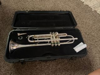 Vintage Olds Ambassador Trumpet 505270 With Hard Bach Case Getzen Mouthpiece