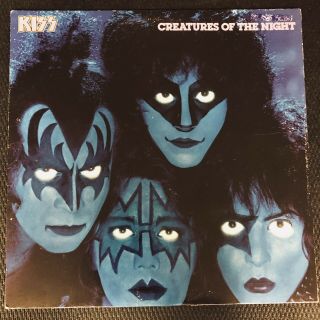 Kiss Creatures Of The Night Orig 1982 Vinyl Record Album Lp Euc