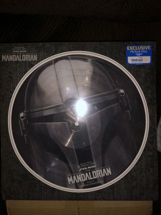 Star Wars The Mandalorian Soundtrack Lp Walmart Exclusive Picture Disc Vinyl