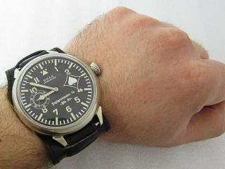 Doxa Aviator Pik As Jagdgeschwader 53 Luftwaffee Pilots Ww 2 Vintage Swiss Watch