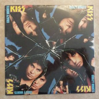 Kiss Crazy Nights - Lp Vinyl - Cut Out - 1987 Mercury 832626 - 1