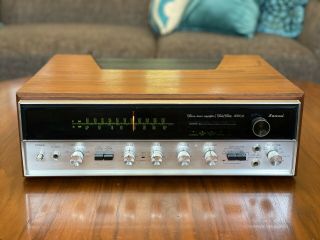 Vintage Sansui Am/fm Stereo Tuner Amplifier 5000a Wood Case - Tested/working
