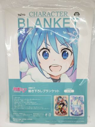 Hatsune Miku Character Blanket Type B Taito 100x70 Cm