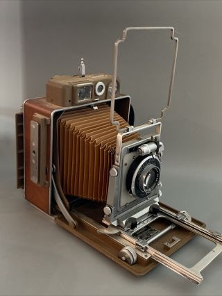 Vintage Busch Pressman Model D 4x5 Large Format Camera W/ 135mm F4.  7 Not