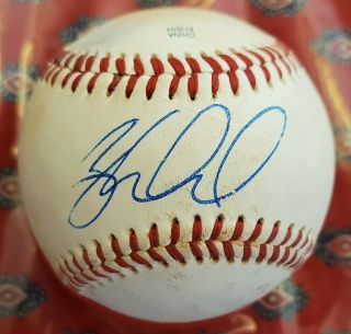 Autographed Baseball Game Greg Deichmann Chicago Cubs