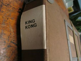 Vintage 1933 KING KONG Movie BlkWht FAY WRAY 16mm 3 REEL Set carrying case RARE 4