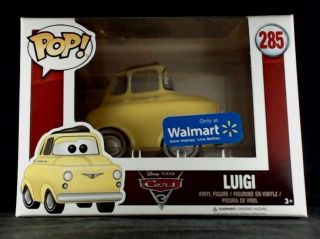 Luigi Funko Pop Disney Pixar Cars 3 Walmart Exclusive 285