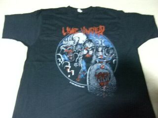 Vintage Slayer 80 T Shirt Single Stich Rock Tour Band Concert Rare Music Metal