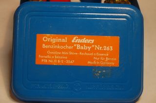 Vintage German Enders Backpacking Stove Baby No.  263 2