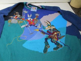 Looney Tunes Lario Numbered Limited Edition Sweater Rock N Roll Music Tlc