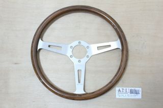 Rare Vintage Momo Scioneri Timber Wood Steering Wheel 350mm,  Early 70s