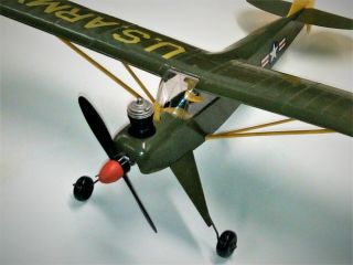 Vintage Cox L - 4 Grasshopper Control Line U/c Plastic Model Airplane