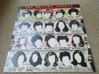 The Rolling Stones Some Girls Lp Uk 1st Press [ex/ex - ].  Sweet