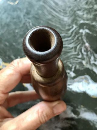 VINTAGE E.  V.  IVERSON WOODEN DUCK CALL 6