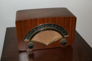 Vintage 1946 Zenith Table Top Radio Model 8h034 No S - 11619 Charles Ray Eames Usa