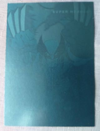 1992 Impel Marvel Universe Series 3 Wolverine H - 3 Hologram Card