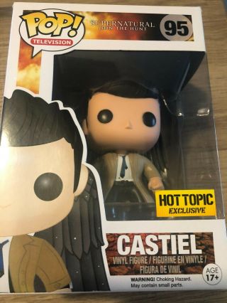 Supernatural Castiel With Wings Exclusive Funko Pop 95