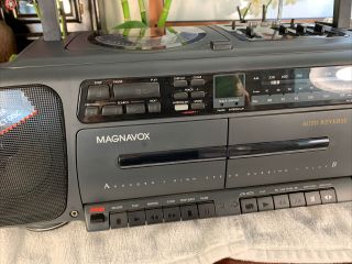 Vintage 1989 Magnavox AZ8390 Radio Cassette Recorder CDPlayer Boombox RARE 3